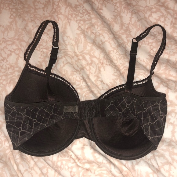 Ebony “graphite” Chantelle Lingerie Bra - Picture 5 of 6